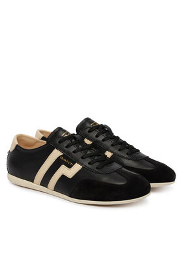 GANT - Gant Sneakersy 32531277 Czarny. Kolor: czarny. Materiał: skóra