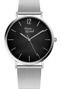 Zegarek Pierre Ricaud Zegarek męski Pierre Ricaud P91078.5154Q srebrny. Kolor: srebrny #1