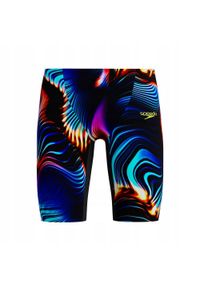 Speedo - Spodenki Chłopięce Fastskin Max Endurance+ Z Wysokimi Stanami. Stan: podwyższony. Kolor: czarny