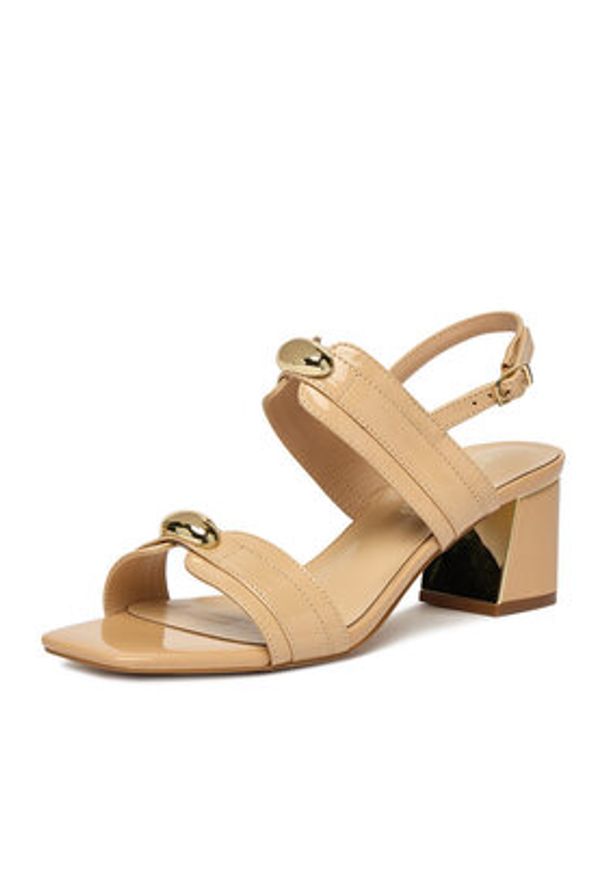 Lasocki Sandały CEO-6A9957-25 Beżowy. Kolor: beżowy. Materiał: syntetyk, skóra