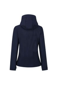 Regatta - Kurtka Damska Venturer 3 Layer Hooded Soft Shell Jacket. Kolor: niebieski