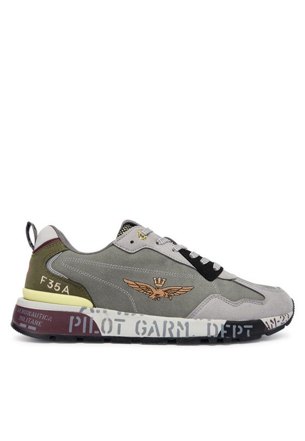 Aeronautica Militare Sneakersy 252SC0276UCT03380 Szary. Kolor: szary. Materiał: materiał