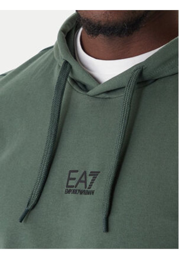 EA7 Emporio Armani Dres 8NPV64 PJVRZ U7260 Zielony Regular Fit. Kolor: zielony. Materiał: bawełna