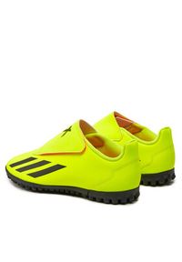 Adidas - adidas Buty X Crazyfast Club Hook-and-Loop Turf IF0713 Żółty. Kolor: żółty. Materiał: skóra #2