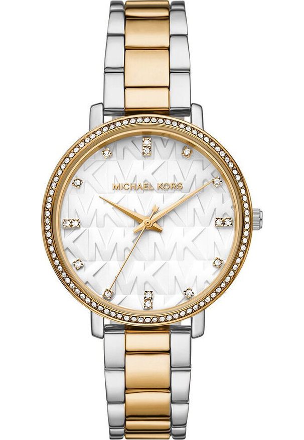 Zegarek Michael Kors ZEGAREK DAMSKI MICHAEL KORS Pyper Bicolor MK4595 - (zm521g) NoSize