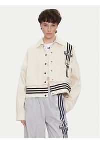 Adidas - adidas Kurtka jeansowa Adibreak JD5617 Écru Regular Fit. Materiał: bawełna