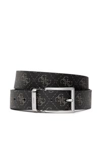 Guess Pasek Męski Vezzola Belts BM7541 LEA35 Czarny. Kolor: czarny. Materiał: skóra #1