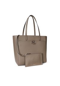 Lauren Ralph Lauren - LAUREN RALPH LAUREN Torebka Large Cameryn 431960183009 Brązowy. Kolor: brązowy. Materiał: skórzane