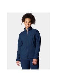 columbia - Kurtka softshell damska Columbia Kruser Ridge III. Kolor: niebieski. Materiał: softshell