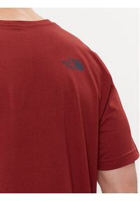 The North Face T-Shirt Rust 2 NF0A87NW Czerwony Regular Fit. Kolor: czerwony. Materiał: bawełna #5