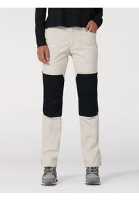 Wrangler - WRANGLER REINFORCED SOFTSHELL PANT DAMSKIE SPODNIE MATERIAŁOWE ELMWOO WC2GAW17D. Materiał: softshell, materiał