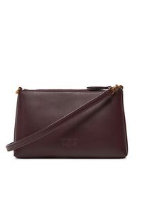 Pinko - PINKO Torebka Flat Horizontal Mini PE 25 PCPL 104277 A0F1 Fioletowy. Kolor: fioletowy. Materiał: skórzane #6