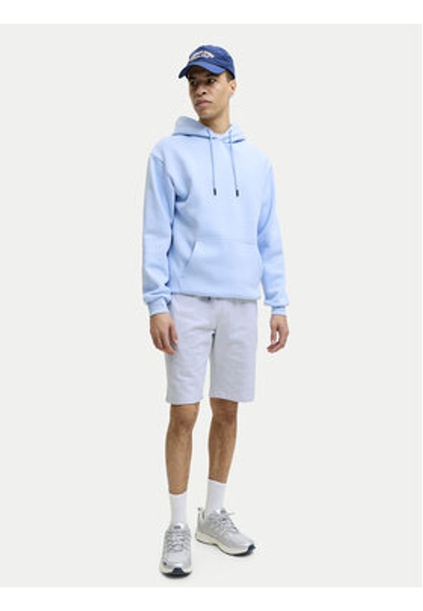 Jack & Jones Szorty sportowe Gordon College 12289726 Szary Regular Fit. Kolor: szary. Materiał: bawełna. Styl: sportowy