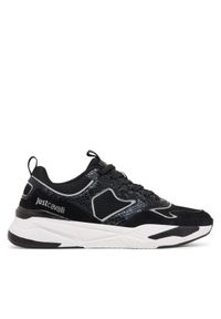 Just Cavalli Sneakersy Fondo Nevada Dis 2 79QA3SD1 ZSD37 Czarny. Kolor: czarny. Materiał: materiał