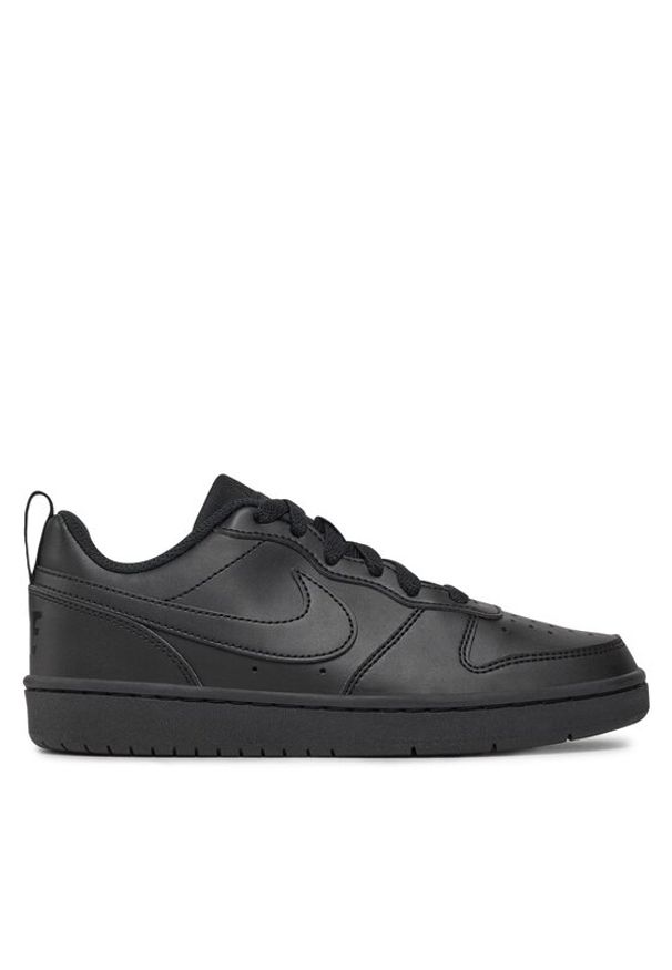 Nike Sneakersy Court Borough Low Recraft (GS) DV5456 002 Czarny. Kolor: czarny. Materiał: skóra. Model: Nike Court
