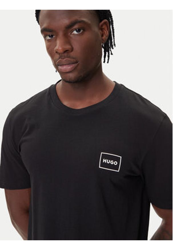 Hugo - HUGO Komplet t-shirtów Dugopak 50548566 Czarny Regular Fit. Kolor: czarny. Materiał: bawełna