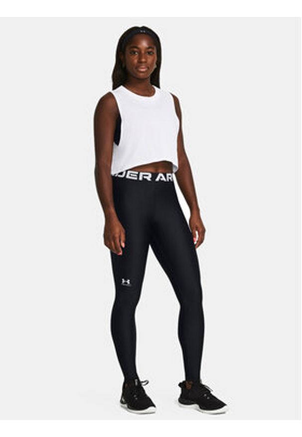 Under Armour Legginsy Ua Hg Authentics Legging 1383559-001 Czarny Compression Fit. Kolor: czarny. Materiał: syntetyk