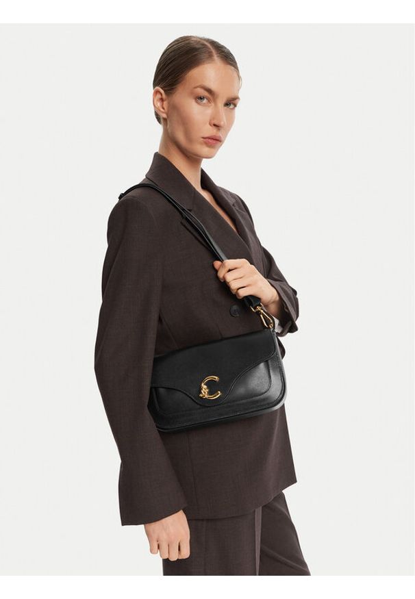 Coccinelle Torebka E1 SSK 12 03 01 Czarny. Kolor: czarny. Materiał: skórzane