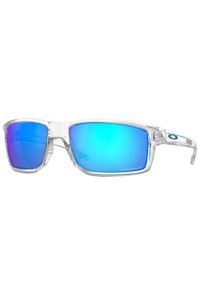 Męskie okulary przeciwsłoneczne Oakley® Gibbston w kolorze niebieskim. Kolor: wielokolorowy, niebieski, zielony