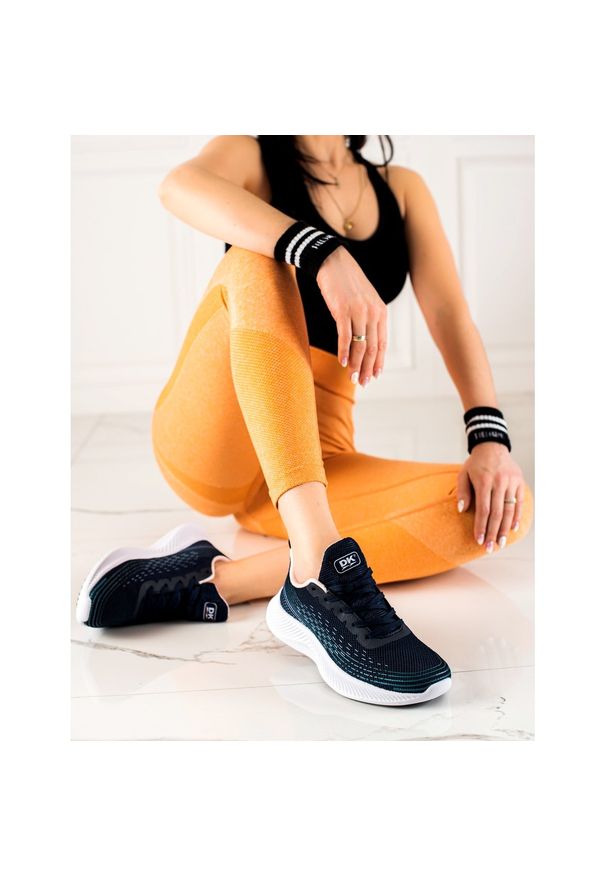 Wygodne Buty Sportowe DK niebieskie. Kolor: niebieski