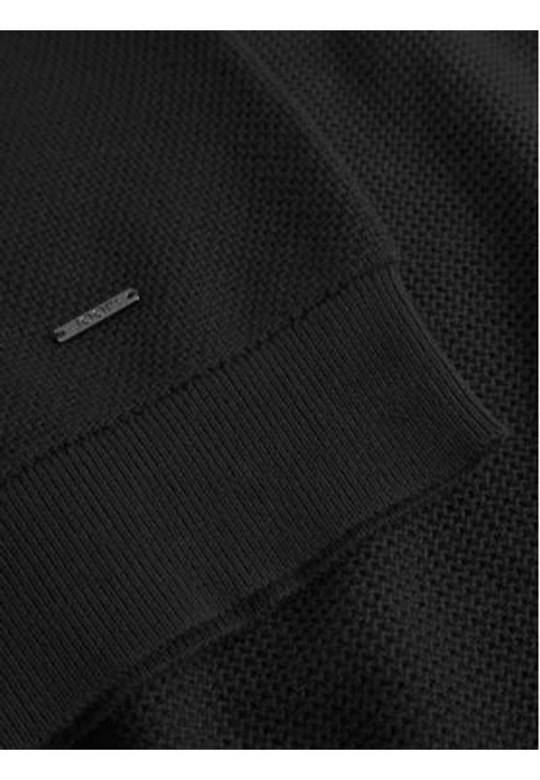 JOOP! Sweter 17 JK-04Nadimo 30046919 Czarny Modern Fit. Kolor: czarny. Materiał: bawełna