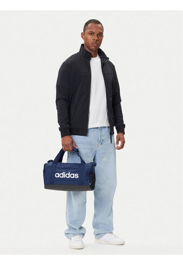 Adidas - adidas Torba Linear Extra Small IN6109 Granatowy. Kolor: niebieski. Materiał: materiał