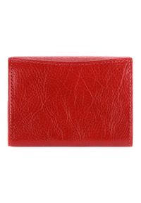 Wittchen - Portfel skórzany mały na zatrzask czerwony. Kolor: czerwony. Materiał: skóra #6