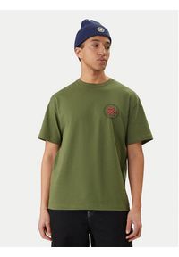 DC Shoes T-Shirt Work Circle EDYZT04369 Zielony Regular Fit. Kolor: zielony. Materiał: bawełna #9