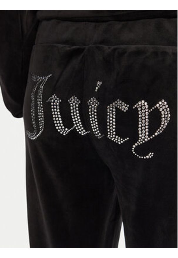 Juicy Couture Spodnie dresowe Christine JCWBJ125304 Czarny Flared Leg. Kolor: czarny. Materiał: syntetyk