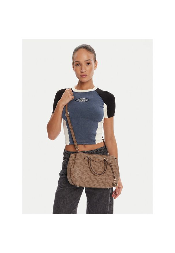 Torebka Guess. Kolor: beżowy