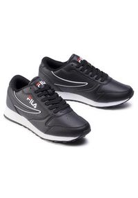 Fila Sneakersy Orbit Low Wmn 1010308.25Y Czarny. Kolor: czarny. Materiał: skóra #7