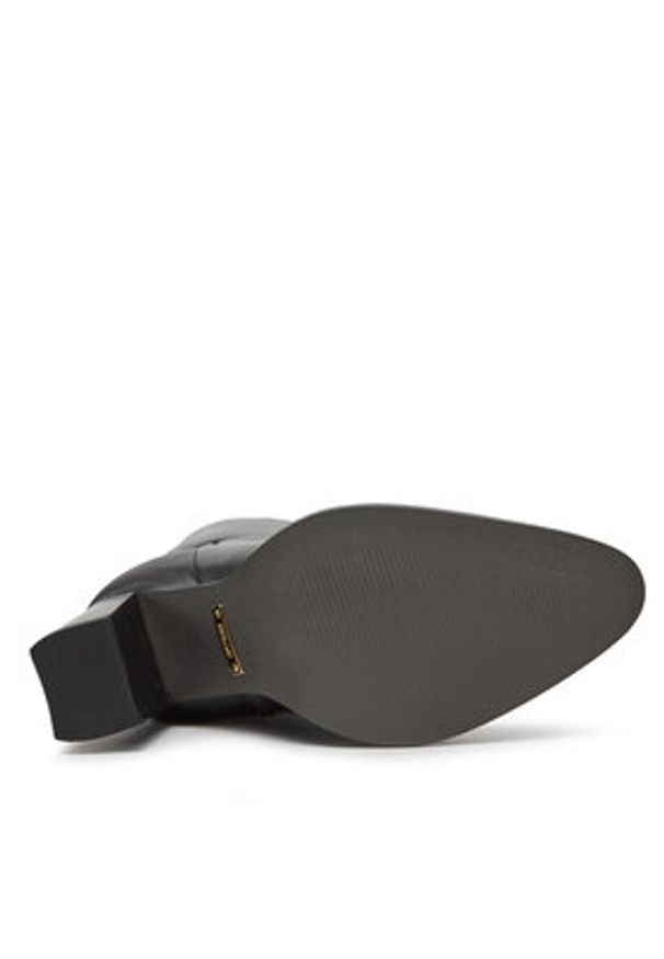 Guess Kozaki Lannie FL8LNN LEA11 Czarny. Kolor: czarny. Materiał: skóra