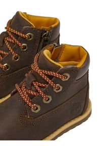 Timberland Trzewiki Pokey Pine 6In Boot With TB0A2NC39311 Brązowy. Kolor: brązowy. Materiał: skóra #2