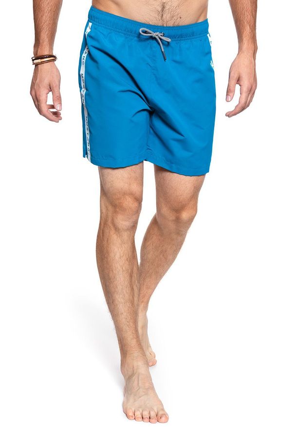 Mustang - SPODENKI MUSTANG Simon Swim Trunks 1009735 5320. Okazja: na plażę