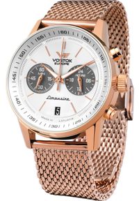 Zegarek Vostok Europe Zegarek męski Vostok Europe VK64-560B692B różowe złoto. Kolor: złoty, wielokolorowy, różowy #1