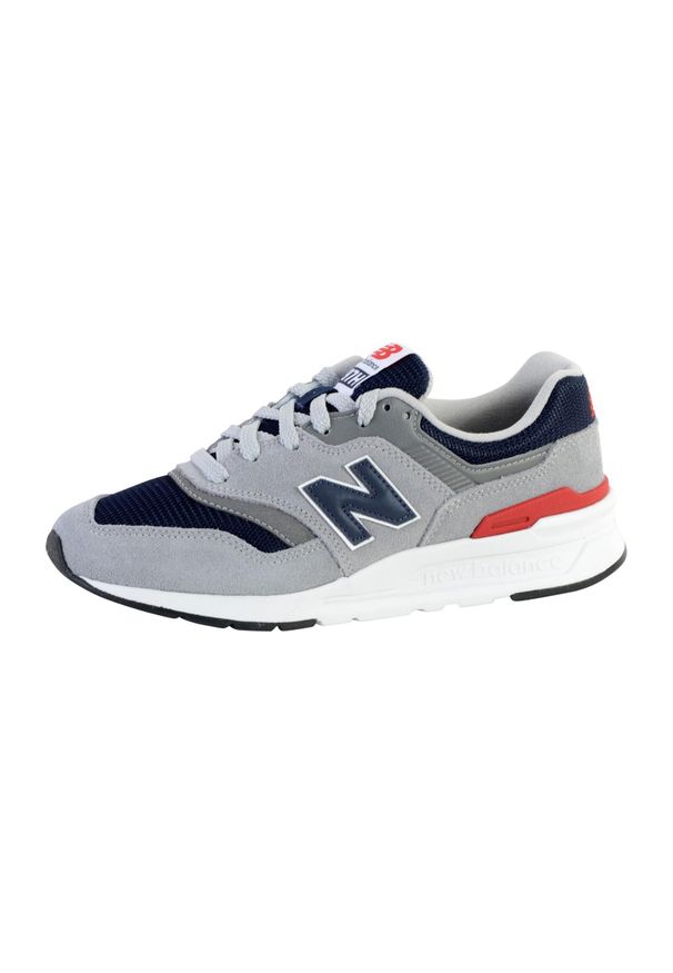 New Balance - Buty na co dzień męskie NEW BALANCE 997 skóra. Okazja: na co dzień. Kolor: szary. Materiał: skóra