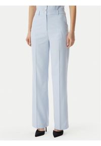Morgan Spodnie materiałowe 261-PTYA.F Niebieski jasny Regular Fit. Kolor: niebieski. Materiał: syntetyk #1