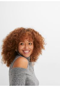 bonprix - Sweter cold-shoulder. Kolor: szary #3