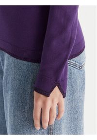 Liu Jo Sweter MF5226 MS49I Fioletowy Regular Fit. Kolor: fioletowy. Materiał: wiskoza #5
