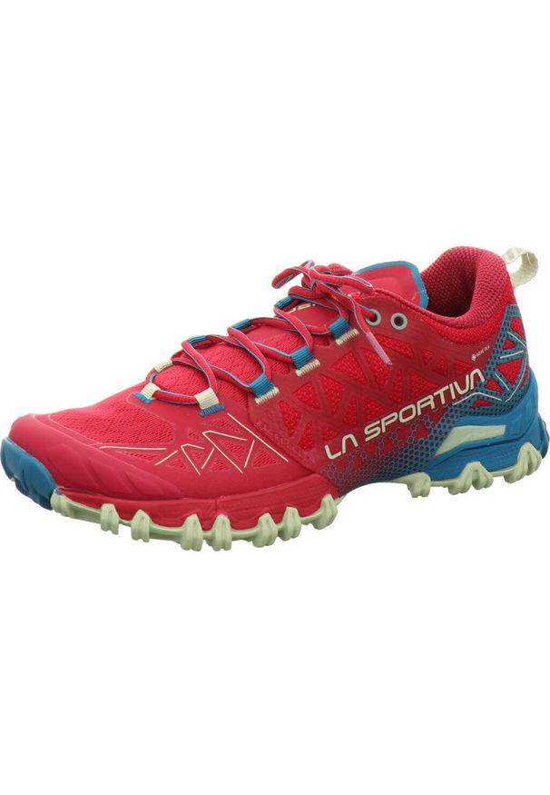 LA SPORTIVA - Buty do biegania damskie La Sportiva La Bushido Ii Gtx. Zapięcie: sznurówki. Kolor: wielokolorowy. Materiał: materiał, tkanina, syntetyk. Szerokość cholewki: normalna