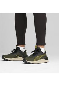 Puma - Męskie buty do biegania w terenie Electrify NITRO™ PUMA. Kolor: beżowy, zielony, żółty, wielokolorowy