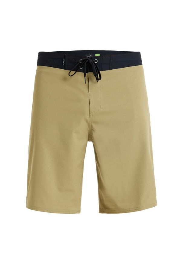 Quiksilver - Spodenki boardshort dla Mężczyzn SURFSILK KAIMANA 20". Kolor: beżowy. Materiał: materiał, poliester, elastan