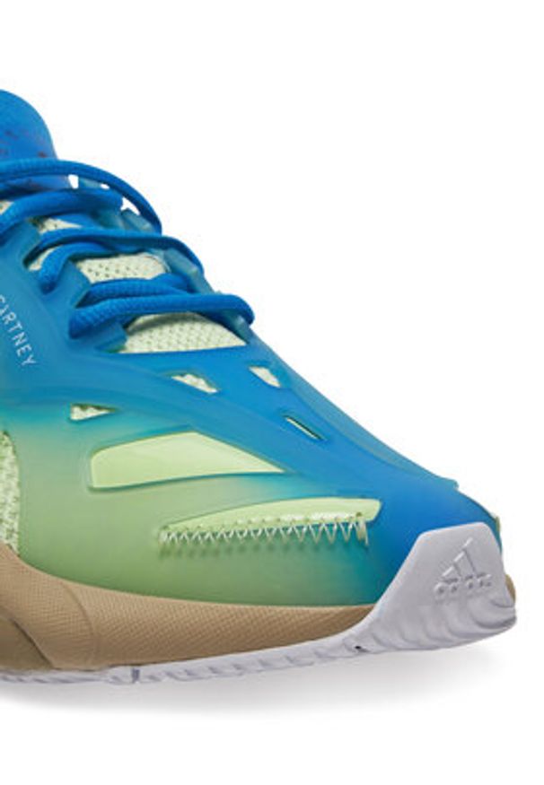 Adidas by Stella McCartney - adidas by Stella McCartney Buty do biegania Solarglide Allover Print JS0267 Granatowy. Kolor: niebieski. Materiał: materiał. Wzór: nadruk. Model: Adidas Stella McCartney