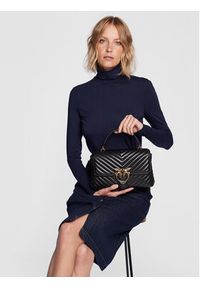 Pinko Torebka Love Lady Puff Classic Cl PE 23 PLTT 100043 A0GK Czarny. Kolor: czarny. Materiał: skórzane #3