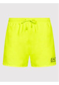 EA7 Emporio Armani Szorty kąpielowe 902000 CC721 00160 Zielony Regular Fit. Kolor: zielony. Materiał: syntetyk #3