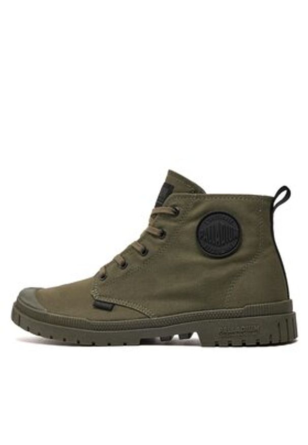 Palladium Trapery Pampa Sp20 Hi Cvs 76838-309-M Zielony. Kolor: zielony. Materiał: materiał