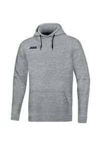 Bluza z kapturem Jako Base. Okazja: na co dzień. Typ kołnierza: kaptur. Kolor: szary. Styl: casual, sportowy #1