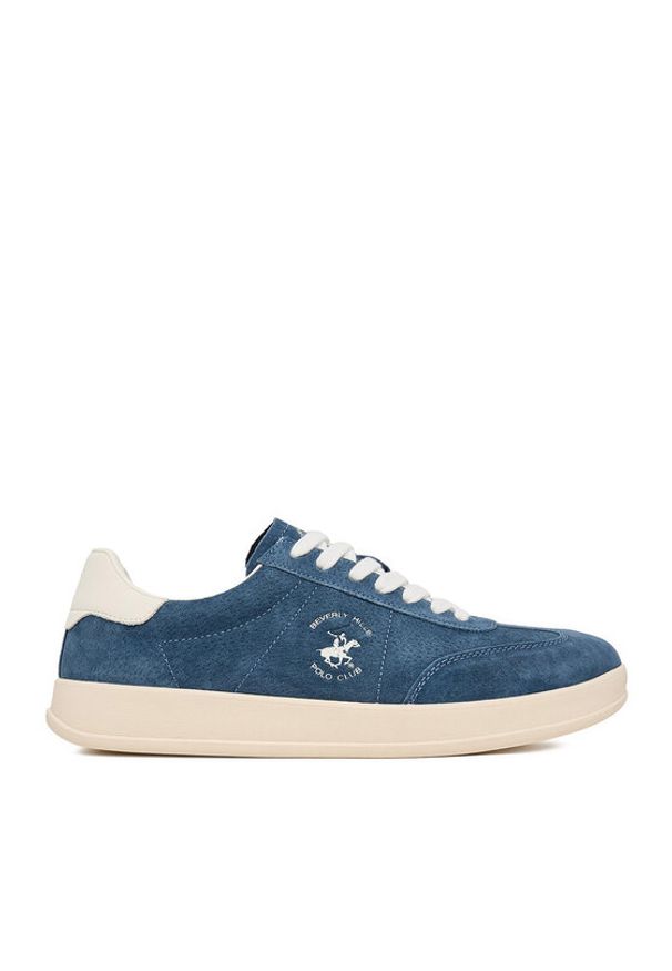 Beverly Hills Polo Club Sneakersy CWBEO-CARTER-01 MP40 Niebieski. Kolor: niebieski. Materiał: skóra, zamsz