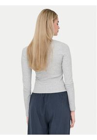only - ONLY Bluzka Val 15371305 Szary Regular Fit. Kolor: szary. Materiał: bawełna #3