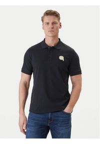Karl Lagerfeld - KARL LAGERFELD Polo 745015 562231 Granatowy Regular Fit. Typ kołnierza: polo. Kolor: niebieski. Materiał: bawełna #1